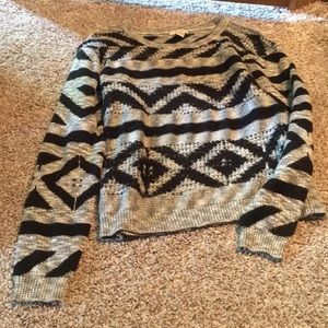 Patterned sweater